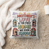 A Mother's Love Is The First Home We Ever Know クッション (ブランケット)
