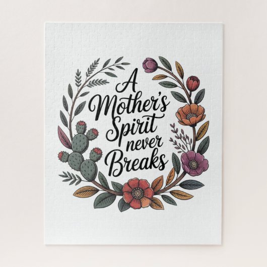 A Mother's Spirit Never Breaks ジグソーパズル (縦)