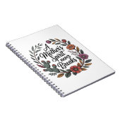 A Mother's Spirit Never Breaks ノートブック (右側)