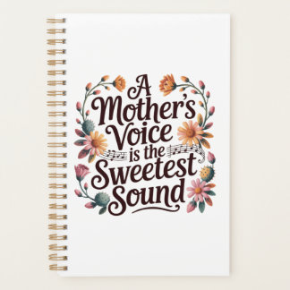A Mother's Voice Is The Sweetest Sound プランナー手帳