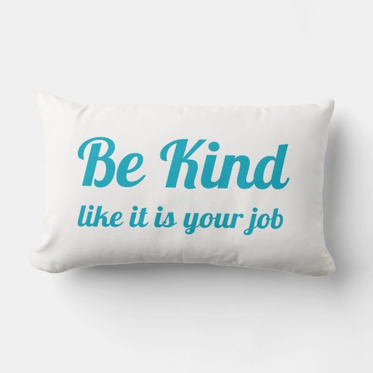 A motto for our times ランバークッション (正面)