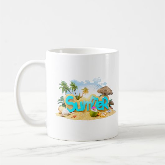 A mug for coffee and tea is a stylish and beautifu コーヒーマグカップ (左)