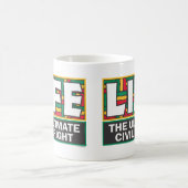 A mug for sharing your pro-life beliefs. コーヒーマグカップ (中央)