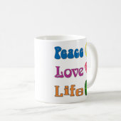 A mug to promote life, and more. コーヒーマグカップ (正面右)