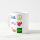 A mug to promote life, and more. コーヒーマグカップ (正面左)