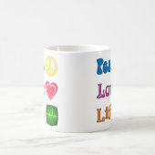 A mug to promote life, and more. コーヒーマグカップ (中央)