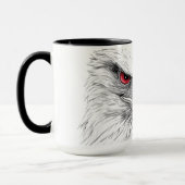 A mug with a picture of a bird マグカップ (左)
