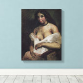 A Mulatto Woman, c.1821-24 キャンバスプリント (インサイチュ (ウッドフロア))