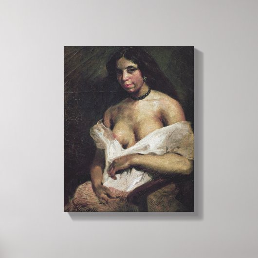A Mulatto Woman, c.1821-24 キャンバスプリント (正面)