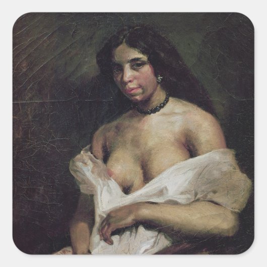A Mulatto Woman, c.1821-24 スクエアシール (正面)