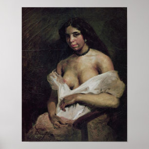 A Mulatto Woman, c.1821-24 ポスター