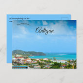 A Municipality on the Southern Coast of Antigua ポストカード (正面/裏面)