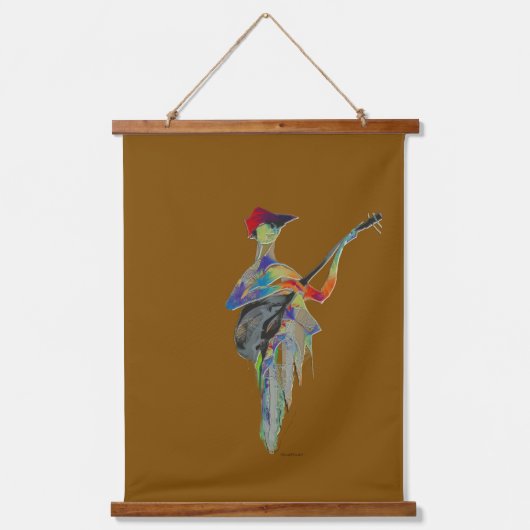 A Musical Impression 吊り下げ型タペストリー (正面)