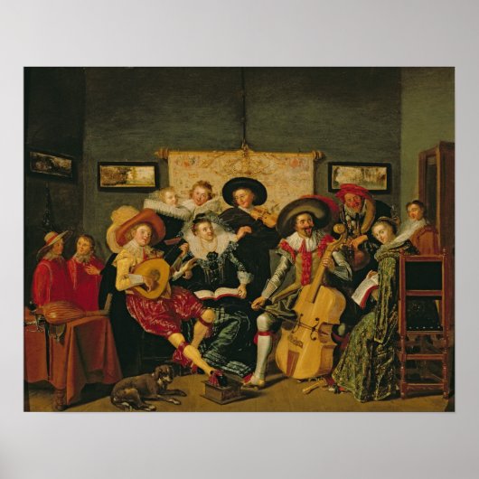 A Musical Party, c.1625 ポスター (正面)