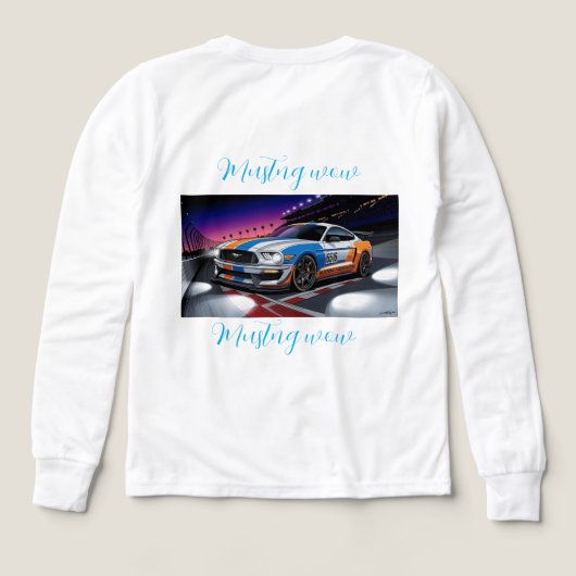 A mustng make a race (デザイン背面)