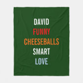 A My Things Hostess Giftお気に入りののいくつか フリースブランケット (正面)