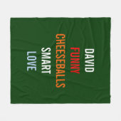 A My Things Hostess Giftお気に入りののいくつか フリースブランケット (正面(横))