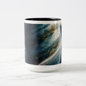 A Mysterious Planet with Rings ツートーンマグカップ (中央)