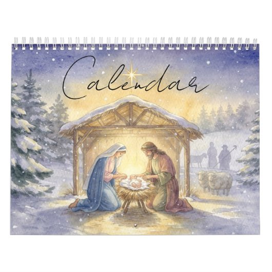 A Nativity Calendar of Faith and Light カレンダー (カバー)
