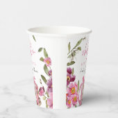 A New Chapter ブックス | 水彩色のウェディングシャワー 紙コップ (右)