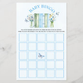 A New Chapter baby boy shower bingo game チラシ (正面)
