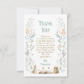 A New Chapter Baby Shower  サンキューカード (正面)