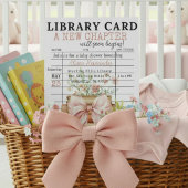 A New Chapter Baby Shower 招待状