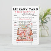 A New Chapter Baby Shower 招待状 (スタンド正面)