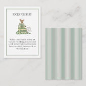 A New Chapter Baby Shower Book for Baby  エンクロージャーカード (正面/裏面)