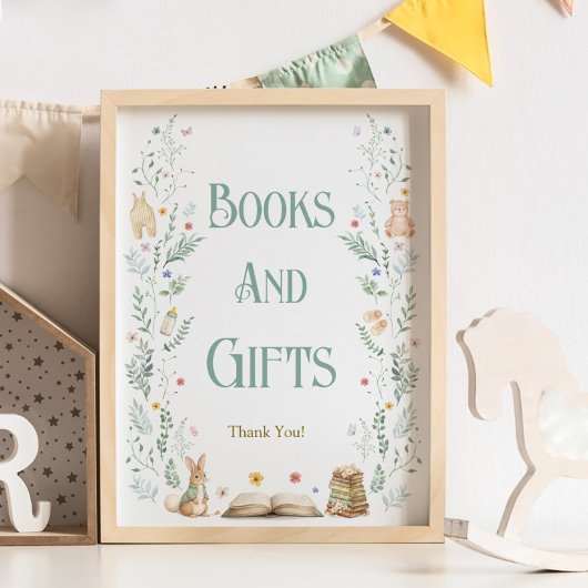 A New Chapter Baby Shower Books and Gifts ポスター