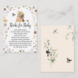 A New Chapter Baby Shower Books for Baby Card ノートカード