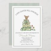 A New Chapter Baby Shower Invitation 招待状 (正面/裏面)