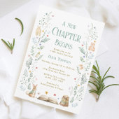 A New Chapter Baby Shower Invitation 招待状