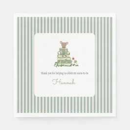 A New Chapter Baby Shower Lunch スタンダードランチョンナプキン