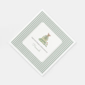 A New Chapter Baby Shower Lunch スタンダードランチョンナプキン (角)