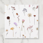 A New Chapter Baby Shower Storybook Wildflower フェイバータグ (裏面)