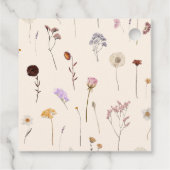 A New Chapter Baby Shower Storybook Wildflower フェイバータグ (裏面)