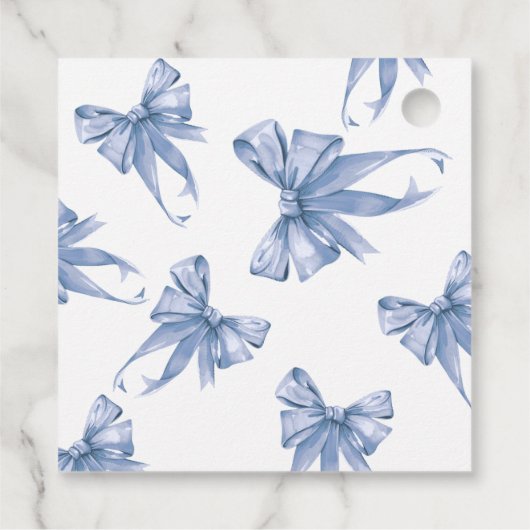 A New Chapter Begins Baby Shower  フェイバータグ (裏面)