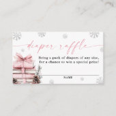 A New Chapter Begins Baby Shower, Diaper Raffle エンクロージャーカード (正面)