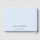 A New Chapter Begins Bear Books Baby Shower  ゲストブック (裏面)