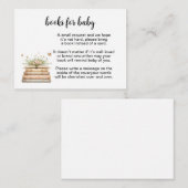 A New Chapter Begins Books for Baby Insert アドバイスカード (正面/裏面)