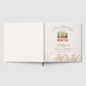  A New Chapter Begins Bridal Shower Guest Book ゲストブック (全面)
