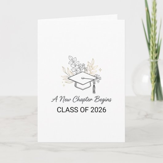 A New Chapter Begins Class of 2026 カード (正面)