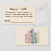 A New Chapter Begins - Diaper Raffle エンクロージャーカード (正面/裏面)