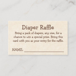 A New Chapter Begins - Diaper Raffle エンクロージャーカード