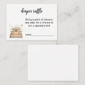 A New Chapter Begins Diaper Raffle Insert アドバイスカード (正面/裏面)