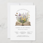 A New Chapter Begins Retirement Party 招待状 (正面)