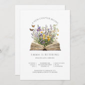 A New Chapter Begins Retirement Party 招待状 (正面/裏面)