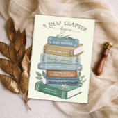 A New Chapter Begins: Storybook Baby Shower 招待状