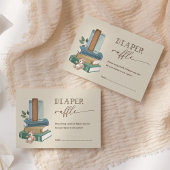 A New Chapter Begins: Storybook Diaper Raffle Baby エンクロージャーカード